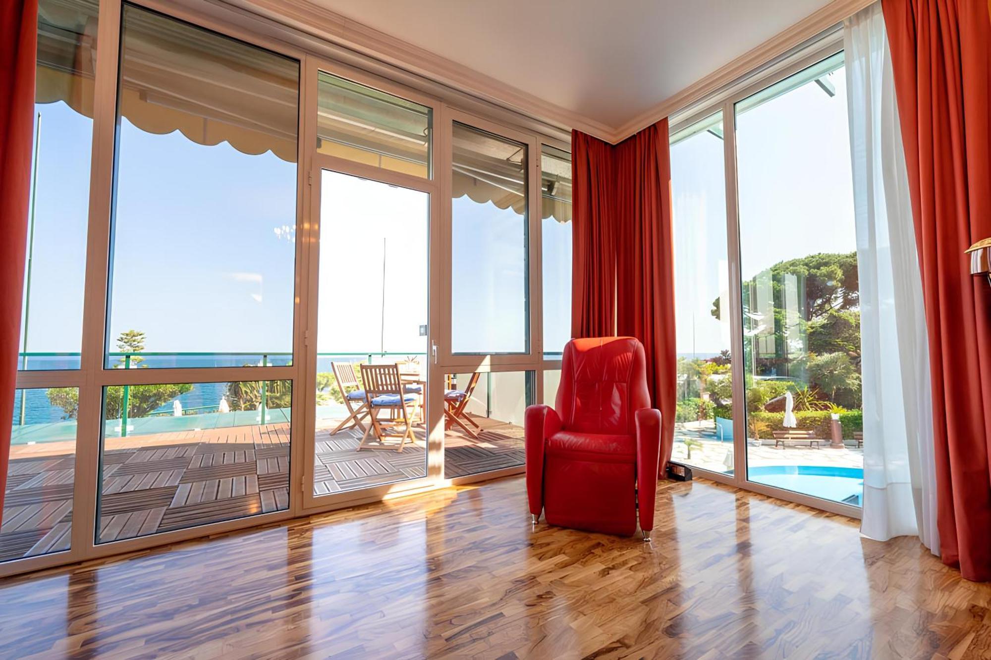 Grand Hotel Del Mare Resort & Spa Bordighera Esterno foto